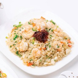 ข้าวผัดกุ้งซอส XO (S)