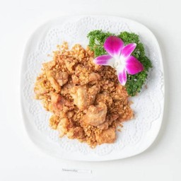 ไก่ทอดกระเทียม (S)
