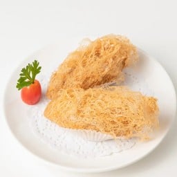 เผือกทอดไส้กุ้งและหมู