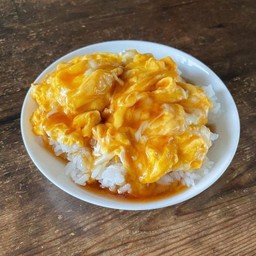 ไข่ข้น ราดข้าว