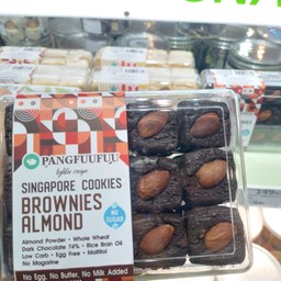 SINGAPORE COOKIS BROWNIES ALMOND