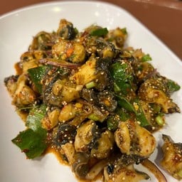 ลาบหอยเชอรี่