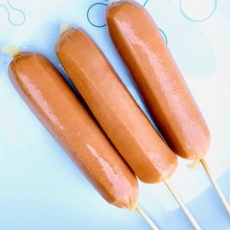 ไส้กรอกจัมโบ้ รมควัน หนังกรอบ