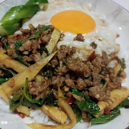 กะเพราเนื้อสับ