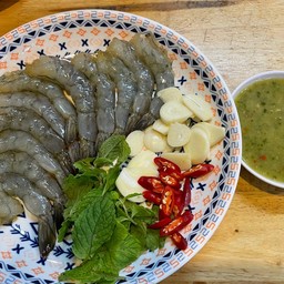 กุ้งแช่น้ำปลา