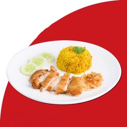 ข้าวหมกไก่ทอด