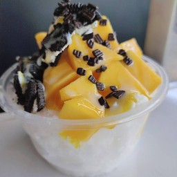 บิงซู มะม่วง โอรีโอ้ (ท็อปปิ้งฟรีค่ะ)