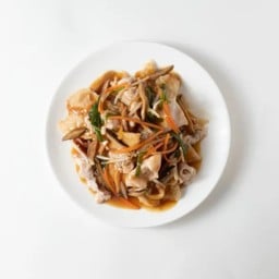 เส้นใหญ่ราดหน้าหมู (S) ( ราดหน้า )