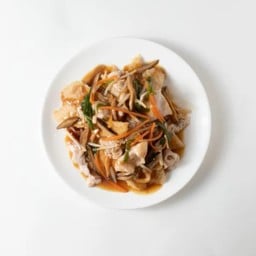 เส้นใหญ่ราดหน้าหมู (M) ( ราดหน้า )