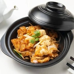 กุ้ง และกระเพาะปลาแห้งสไตล์แต้จิ๋ว (L)