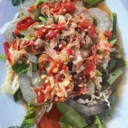 กุ้งแช่น้ำปลา