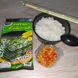 ทะเลดอง 🍣🍙 ( กุ้ง - แซลมอน )
