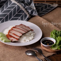 ข้าวหมูแดง