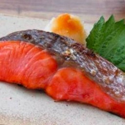 แซลมอลย่างเกลือ