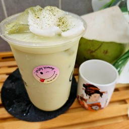 อุจิมัทฉะ น้ำมะพร้าว เย็น