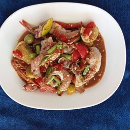 ตำเหลาทะเลรวม