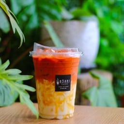 Thai tea  Caramel Macchiato