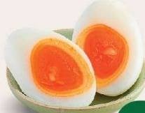 ไข่เป็ดต้ม (1 ฟอง) 煮鴨蛋