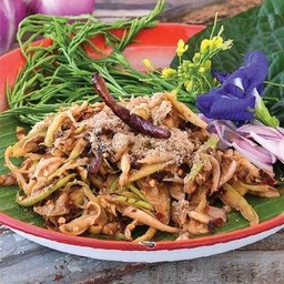 ตำมะม่วงปลาแห้ง