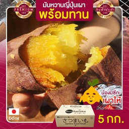 มันหวานญี่ปุ่นเบนิฮารุกะ เผาพร้อมทาน 5 kg