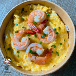 ข้าวไข่ข้นกุ้ง