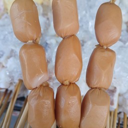 ไส้กรอกไก่หนังกรอบ