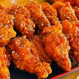 ไก่ทอดเกาหลี ซอสสไปซี่