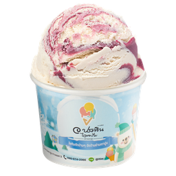 โยเกิร์ตบลูเบอร์รี่ (ถ้วย)