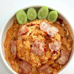 champ11 ข้าวไข่ข้น&กระเพราผัดแห้ง รับทำข้าวกล่องงานเหมา0634935541