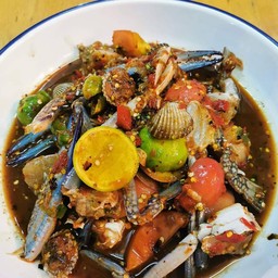 เกาเหลาหอยแครง+ปูม้า