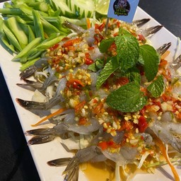 กุ้งแช่น้ำปลา