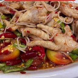 ตำซั่วตีนไก่ ปูปลาร้า