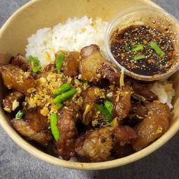 [อร่อยซ่ากับโค้ก] โปร ข้าวคนชอบมัน ฟินๆกับมันเนื้อหอมๆ ราดน้ำซอสเค็มหวานนิดหน่อย + ชเวปส์มะนาวโซดา ไม่มีน้ำตาล (กระป๋อง)