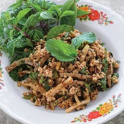 ลาบหมูแบบเหนือ