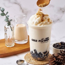 มะพร้าวนมสดปั่นเฉาก๊วย