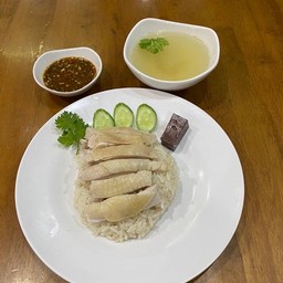 ข้าวมันไก่ต้ม ( ธรรมดา )