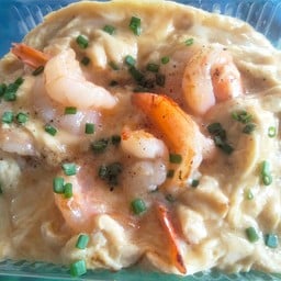 ข้าวไข่ข้นกุ้ง