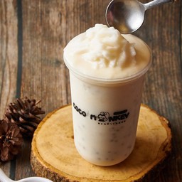 มะพร้าวนมสดปั่นแมงลัก