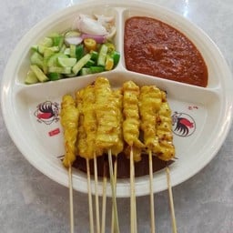 หมูสะเต๊ะไร้ไม้