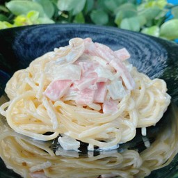 สปาเก็ตตี้แฮมเห็ด