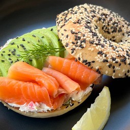 Stoic Brunch Healthy bagel