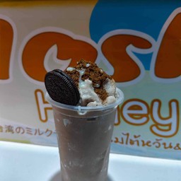 นมสดโอริโอ้ภูเขาไฟปั่น