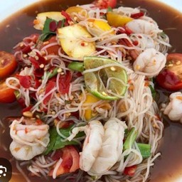 ตำซั่วกุ้งสะดุ้ง
