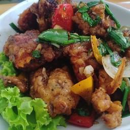 ปูนิ่มผัดพริกไทยดำ