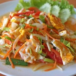ยำไข่ดาว