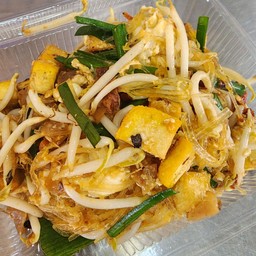 ผัดไทวุ้นเส้นกุ้ง