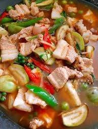 แกงป่าหมูสามชั้น