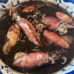 หมึกต้มน้ำดำ