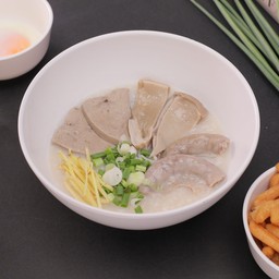 โจ๊กแห้งเครื่องในล้วน