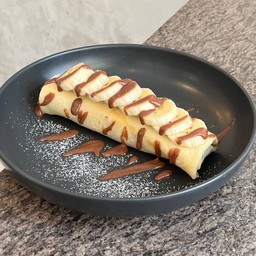 Banana Nutella French crepe